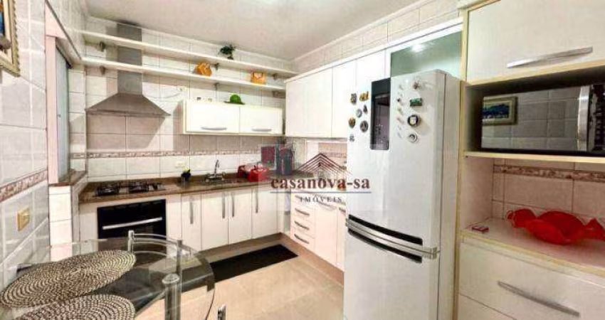 Apartamento com 3 dormitórios à venda, 90 m² por R$ 602.000,00 - Campestre - Santo André/SP