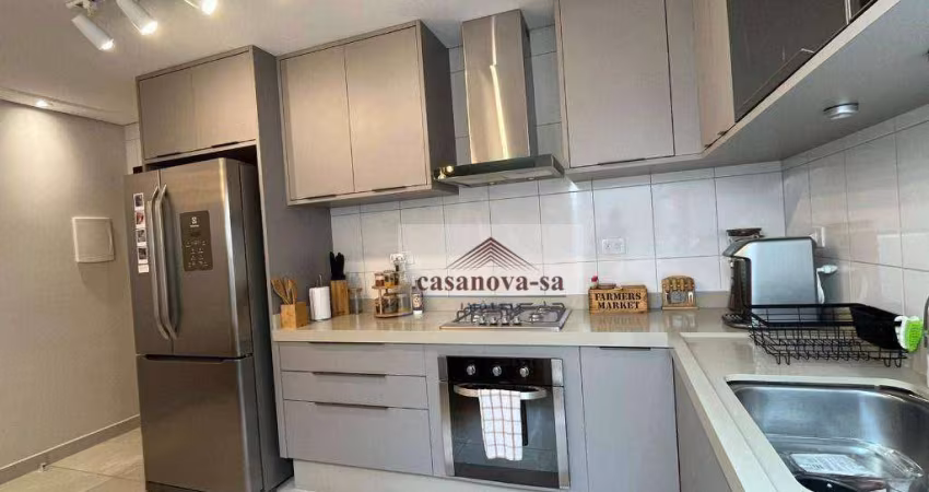 Apartamento com 3 dormitórios à venda, 97 m² por R$ 720.000,00 - Campestre - Santo André/SP