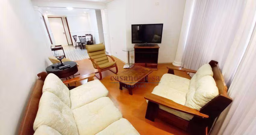 Apartamento com 2 dormitórios para alugar, 84 m² por R$ 3.795,00/mês - Jardim Bela Vista - Santo André/SP