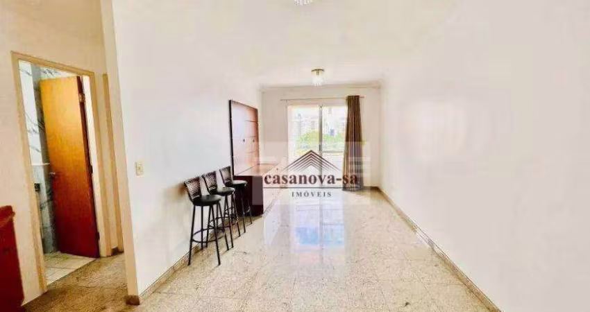 Apartamento com 1 dormitório à venda, 57 m² por R$ 478.000,00 - Jardim - Santo André/SP