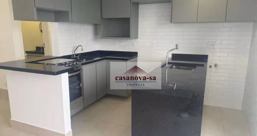 Apartamento com 2 dormitórios à venda, 64 m² por r$ 620.000,00 - jardim - santo andré/sp