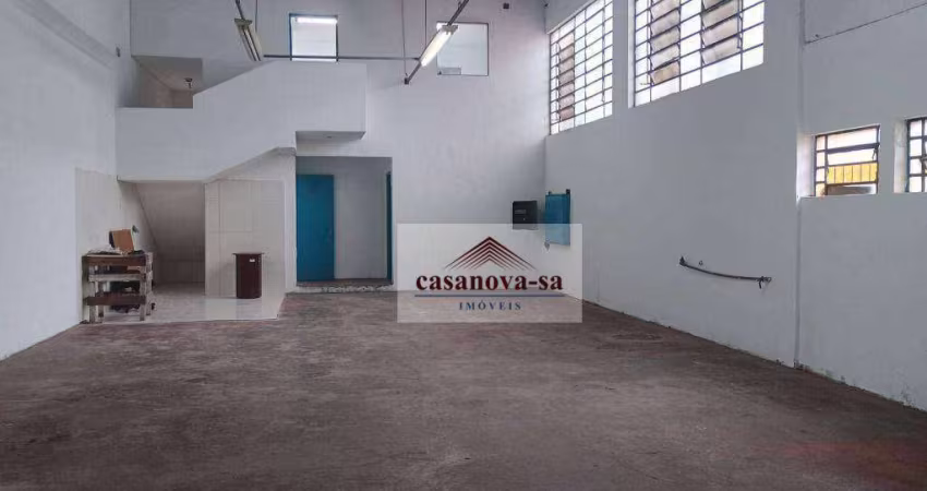 Galpão para alugar, 237 m² por R$ 5.869,58/mês - Serraria - Diadema/SP