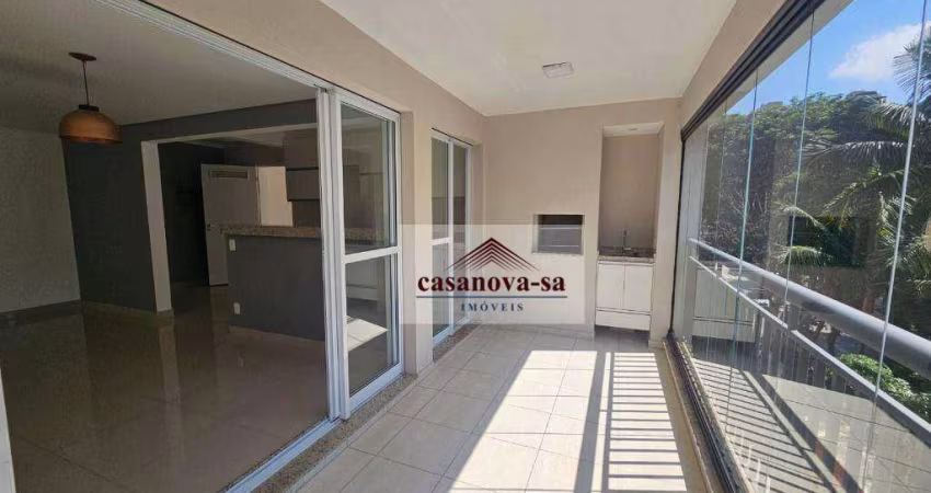 Apartamento  para alugar, 120 m² por R$ 8.173/mês - Jardim - Santo André/SP