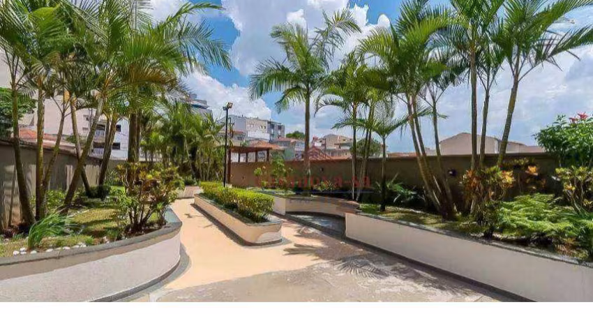 Apartamento com 2 dormitórios para alugar, 58 m² por R$ 3.735,00/mês - Vila Príncipe de Gales - Santo André/SP