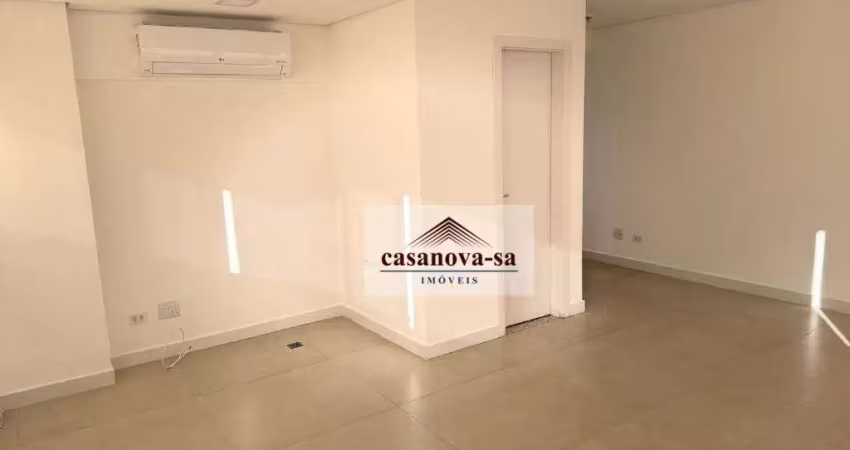 Sala para alugar, 37 m² por r$ 2.500,00mês - vila assunção - santo andré/sp