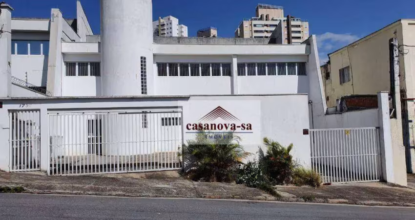 Galpão para alugar, 430 m² por r$ 16.400,00/mês - campestre - santo andré/sp