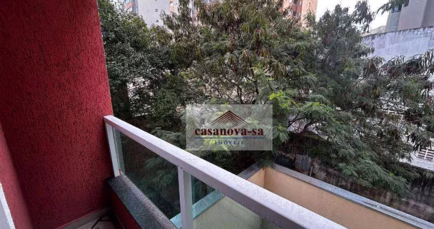 Apartamento com 2 dormitórios à venda, 59 m² por r$ 380.000,00 - vila floresta - santo andré/sp