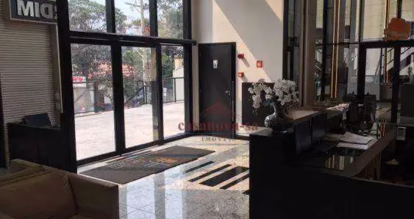 Sala para alugar, 34 m² por r$ 2.720,00/mês - jardim - santo andré/sp