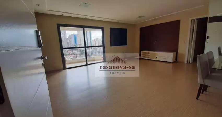 Apartamento com 3 dormitórios, 114 m² - venda por r$ 1.000.000,00 ou aluguel por r$ 6.420,00/mês - jardim - santo andré/sp