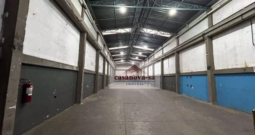Galpão para alugar, 624 m² por r$ 17.156,00/mês - casa branca - santo andré/sp