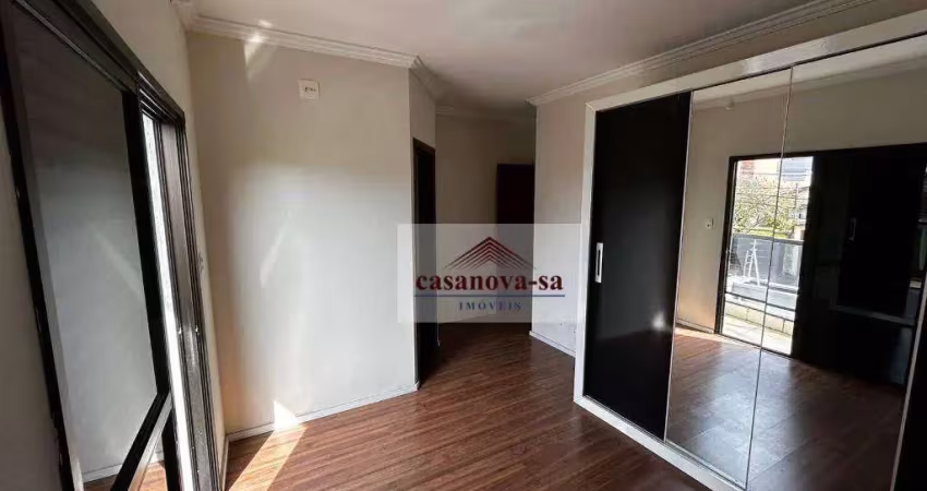 Apartamento com 2 dormitórios para alugar, 70 m² por r$ 2.645,00/mês - paraíso - santo andré/sp