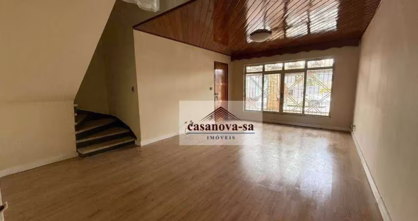 Sobrado com 3 dormitórios para alugar, 213 m² por r$ 4.150,00/mês - centro - santo andré/sp
