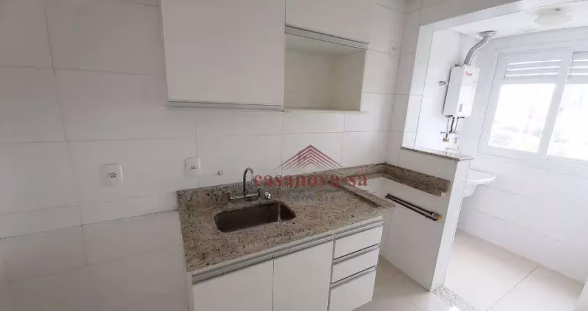 Apartamento com 2 dormitórios para alugar, 58 m² por r$ 3.580,00/mês - jardim - santo andré/sp
