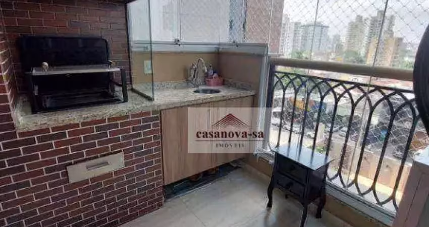 Apartamento com 2 dormitórios para alugar, 70 m² por r$ 4.000/mês - jardim - santo andré/sp