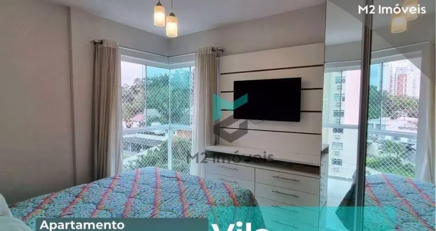 Apartamento com 2 dormitórios à venda, 77 m²  - vila nova - blumenau/sc