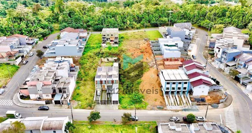 Terreno à venda, 492 m² - passo manso - blumenau/sc