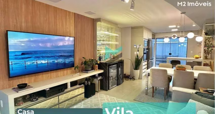 Casa seminova mobiliada com 3 dormitórios à venda, 135 m² por r$ 1.099.000,00 - vila nova - blumenau/sc