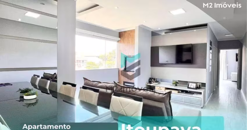 Apartamento dos sonhos: 70,32m², 2 dormitórios, suíte com sacada, churrasqueira e vista privilegiada em condomínio tranquilo na itoupava norte!