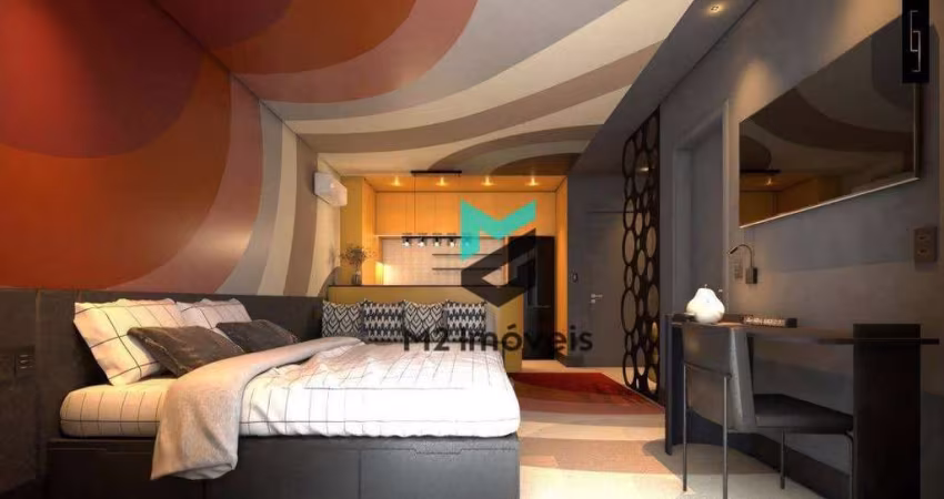 Loft de 32,47m² na Velha, 550m da Vila Germânica, entrega em Agosto/25!