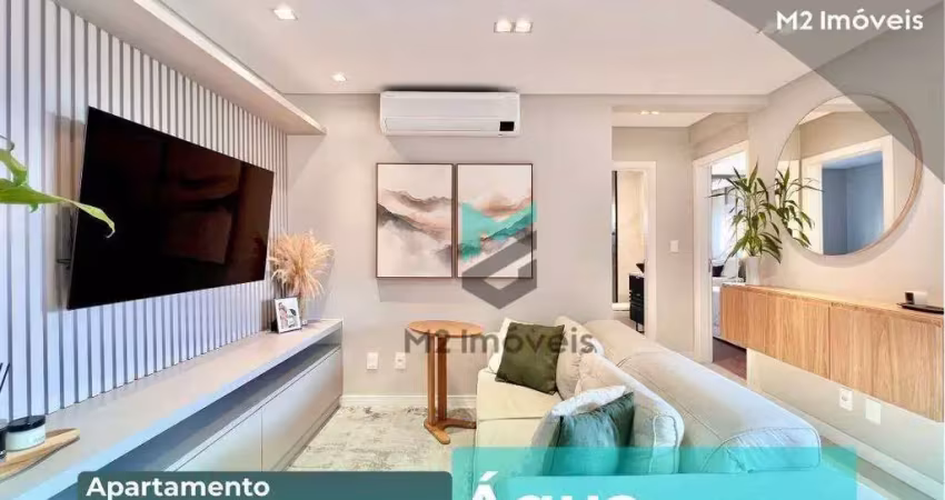 Apartamento com 2 dormitórios, sendo 1 suíte à venda, 72 m² - água verde - blumenau/sc
