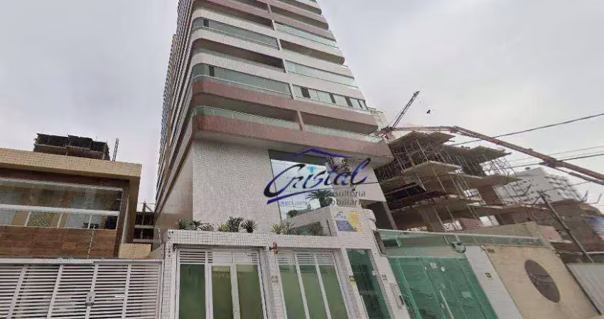 Apartamento com 3 dormitórios à venda, 107 m² por r$ 650.000,00 - guilhermina - praia grande/sp