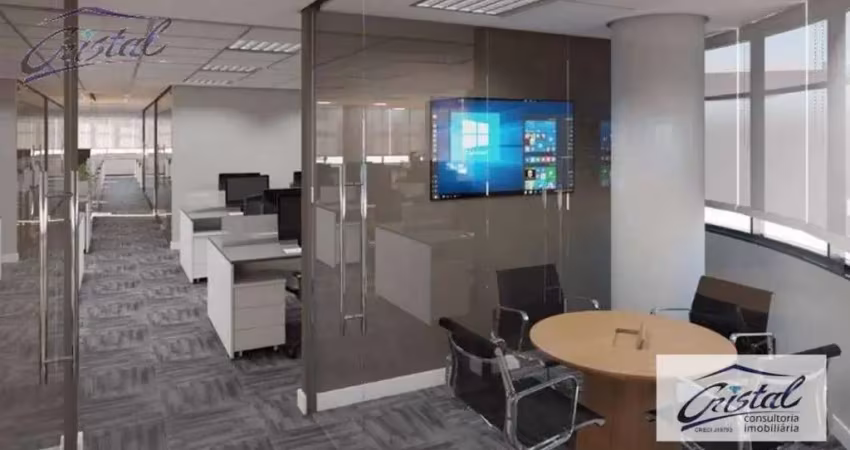 Sala comercial para locação, brooklin, são paulo - .