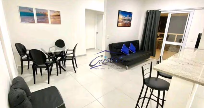 Apartamento com 2 dormitórios à venda, 75 m² por R$ 585.000,00 - Guilhermina - Praia Grande/SP