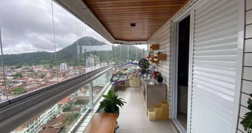 Apartamento com 3 dormitórios à venda, 109 m² por r$ 950.000,00 - canto do forte - praia grande/sp