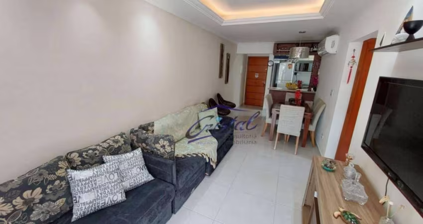Apartamento com 2 dormitórios à venda, 66 m² por R$ 460.000,00 - Canto do Forte - Praia Grande/SP