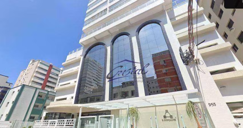 Apartamento com 3 dormitórios à venda, 127 m² por R$ 1.350.000,00 - Canto do Forte - Praia Grande/SP