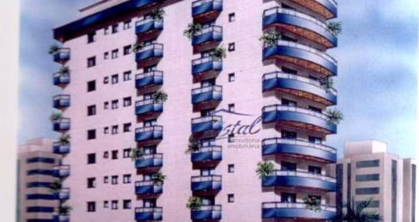 Cobertura com 3 dormitórios à venda, 145 m² - Guilhermina - Praia Grande/SP