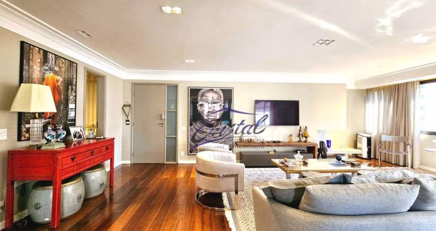 Apartamento com 3 dormitórios (3 suítes) à venda, 162 m²  - Moema - São Paulo/SP