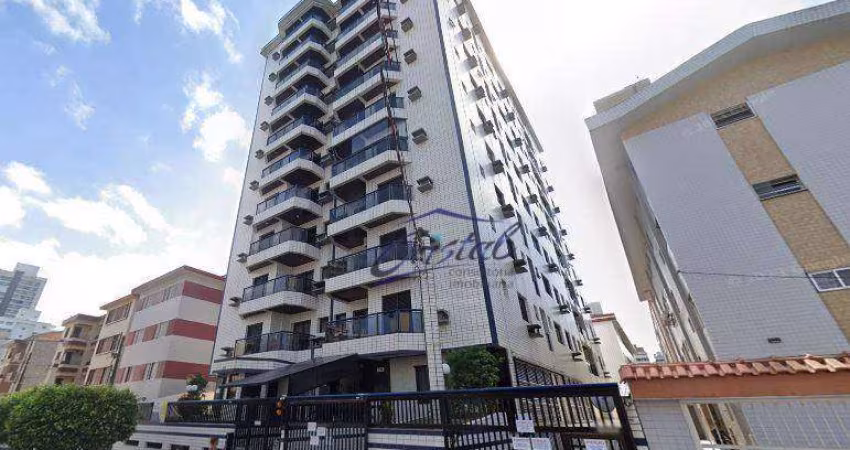 Apartamento com 3 dormitórios à venda, 105 m² por R$ 855.000,00 - Guilhermina - Praia Grande/SP