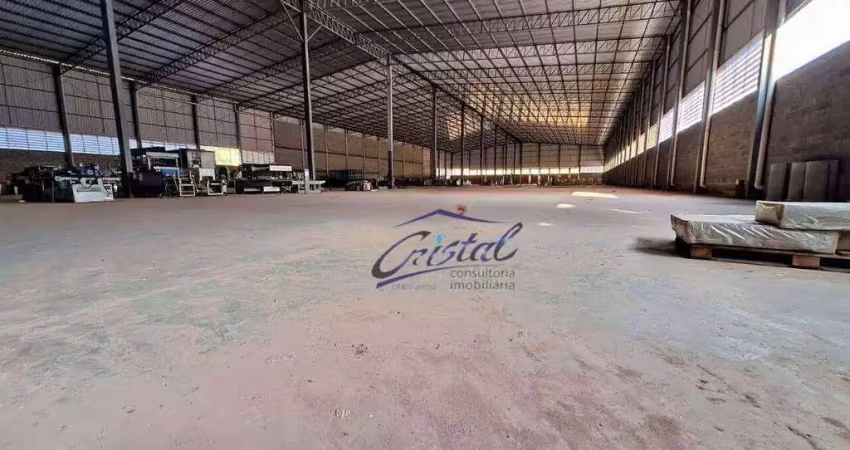 Galpão para alugar, 7635 m²  - jardim mirian - vargem grande paulista/sp