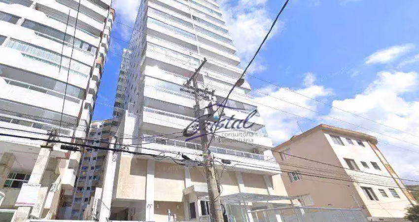 Apartamento com 2 dormitórios à venda, 126 m² por r$ 615.000,00 - guilhermina - praia grande/sp