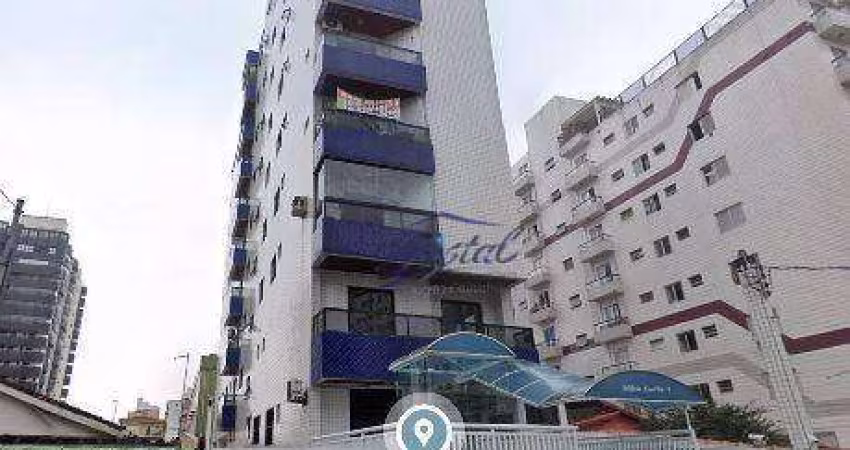 Apartamento com 2 dormitórios à venda, 70 m² por R$ 450.000,00 - Guilhermina - Praia Grande/SP