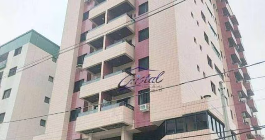 Apartamento com 2 dormitórios à venda, 73 m² por R$ 375.000,00 - Guilhermina - Praia Grande/SP