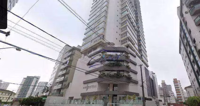 Apartamento com 2 dormitórios à venda, 85 m² por r$ 960.000,00 - guilhermina - praia grande/sp