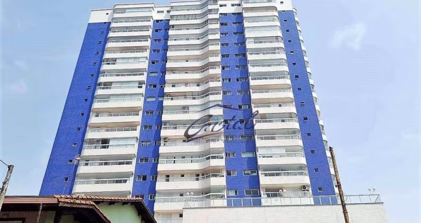 Apartamento com 3 dormitórios à venda, 112 m² por R$ 820.000,00 - Guilhermina - Praia Grande/SP