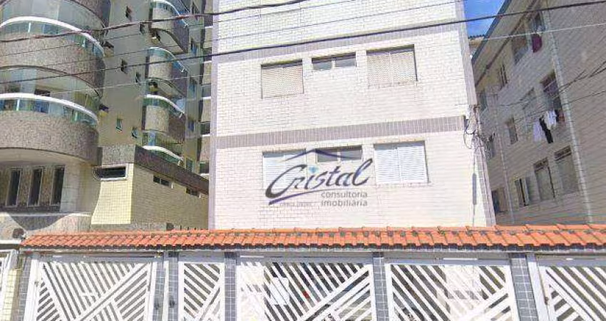 Apartamento com 2 dormitórios à venda, 55 m² por R$ 380.000,00 - Guilhermina - Praia Grande/SP