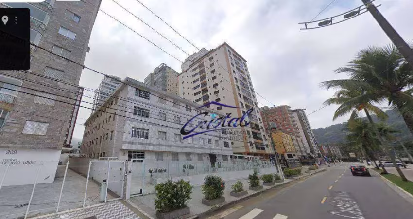 Apartamento com 2 dormitórios à venda, 54 m² por r$ 300.000 - canto do forte - praia grande/sp