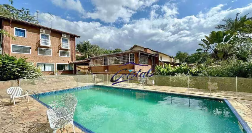 Casa com 5 quartos / suítes, 650 m² - venda  ou aluguel - parque dom henrique ii - cotia/sp