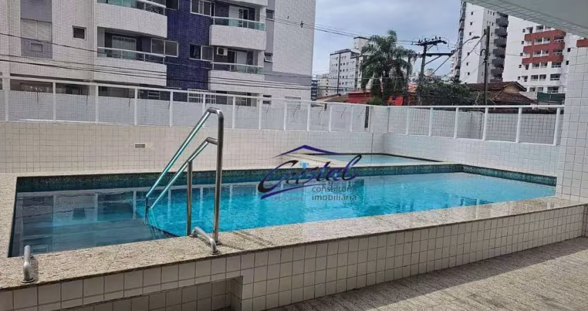 Apartamento com 2 dormitórios à venda, 65 m² por r$ 385.000,00 - guilhermina - praia grande/sp