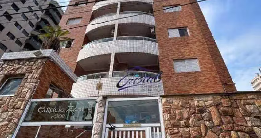 Apartamento com 2 quartos (1 suíte) à venda, 79 m²  - ocian - praia grande/sp