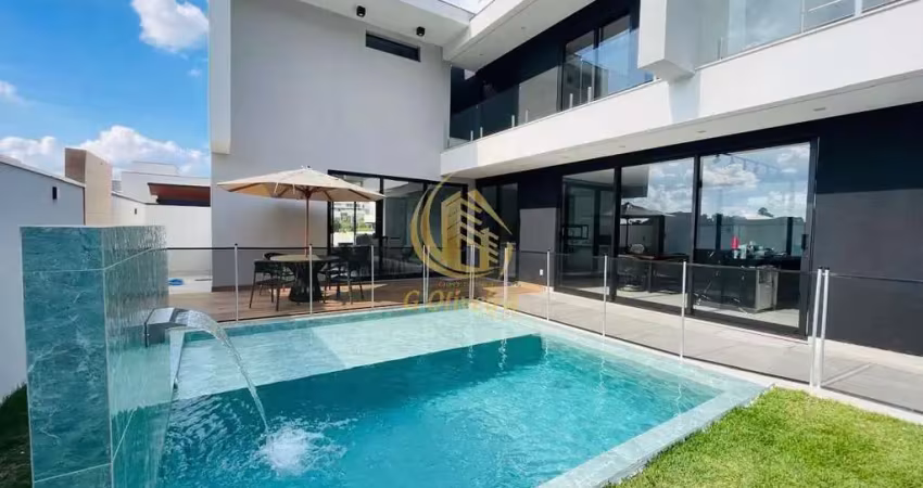 Venda de sobrado em condomínio de luxo em jundiaí-sp: 4 quartos, 3 suítes, 3 salas, 4 banheiros, 4 vagas, 325m².