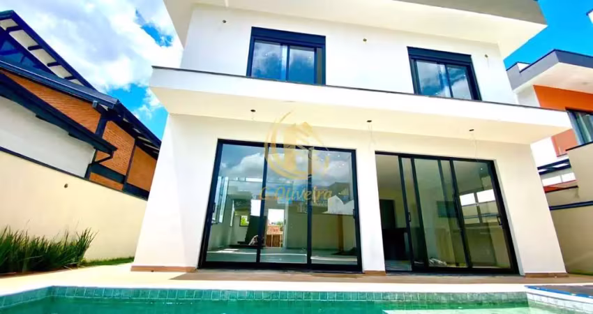 Sobrado de luxo em condomínio são venâncio - itupeva-sp: 3 quartos, 3 suítes, 4 vagas, 256m². imperdível!