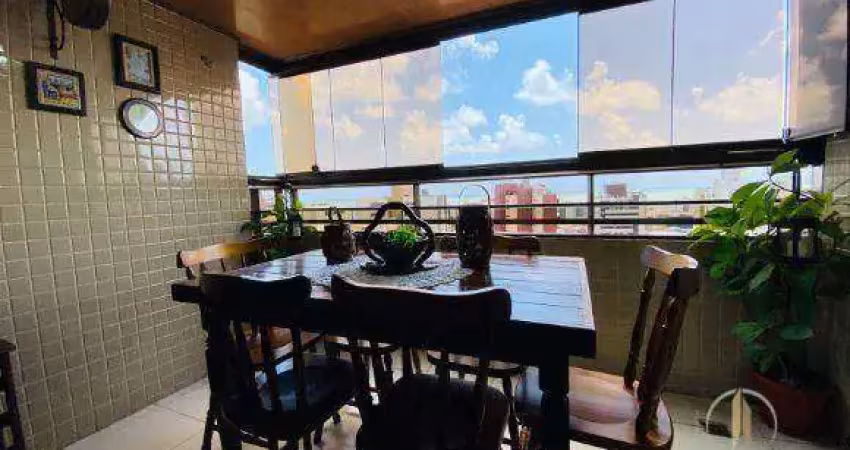 Apartamento com 3 dormitórios à venda, 150 m² por r$ 1.450.000,00 - cabo branco - joão pessoa/pb