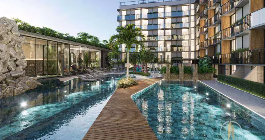 Flat com 1 dormitório à venda, 17 m² por R$ 380.000,00 - Cabo Branco - João Pessoa/PB
