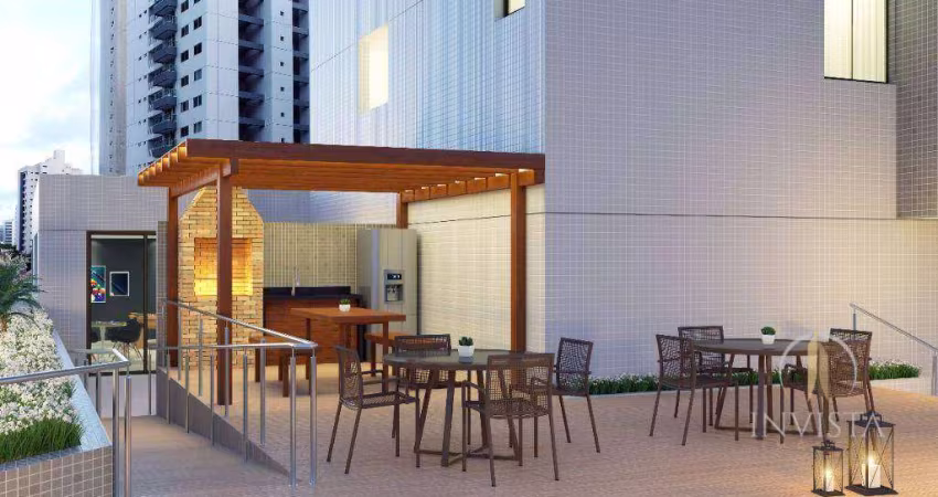 Apartamento com 3 dormitórios à venda, 93 m² por R$ 1.065.000,00 - Tambaú - João Pessoa/PB