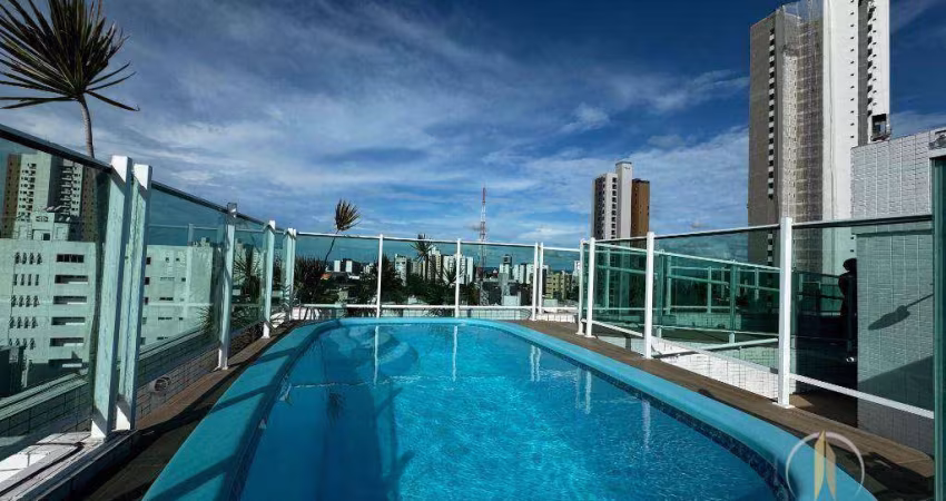 Apartamento com 1 dormitório para alugar, 38 m² por R$ 2.300,01/mês - Jardim Oceania - João Pessoa/PB